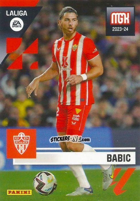 Figurina Babic - LaLiga 2023-2024. Megacracks n. 42 - Panini