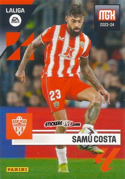 Figurina Samú Costa - LaLiga 2023-2024. Megacracks n. 48 - Panini