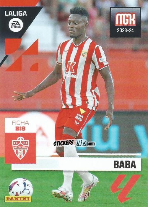 Sticker Baba - LaLiga 2023-2024. Megacracks n. 48bis - Panini