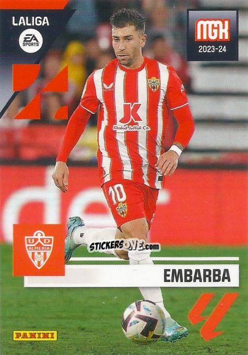 Figurina Embarba - LaLiga 2023-2024. Megacracks n. 51 - Panini