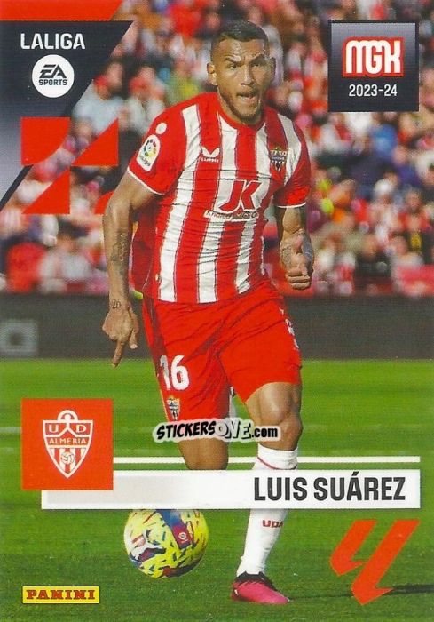 Figurina Luis Suárez - LaLiga 2023-2024. Megacracks n. 54 - Panini