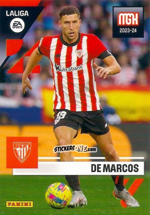 Figurina De Marcos - LaLiga 2023-2024. Megacracks n. 58 - Panini