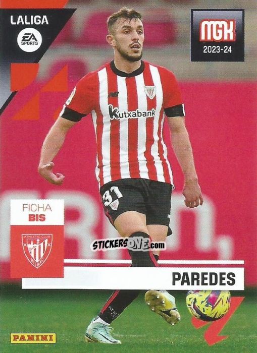 Cromo Paredes - LaLiga 2023-2024. Megacracks n. 59bis - Panini