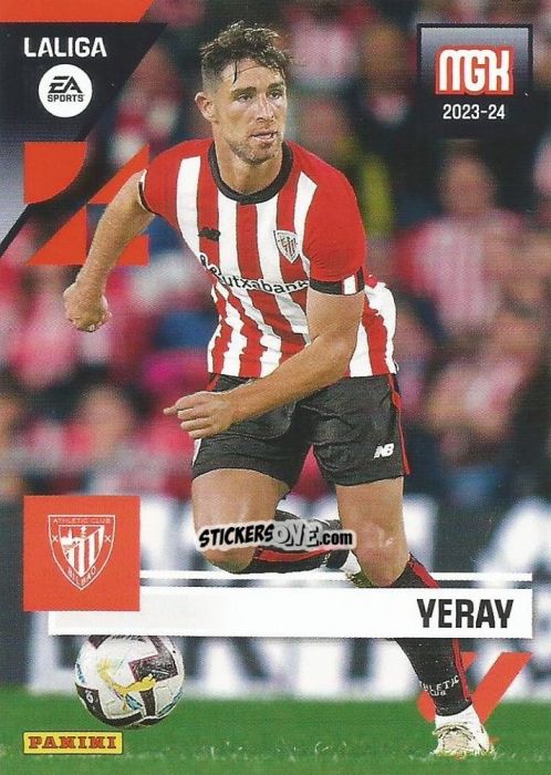 Figurina Yeray - LaLiga 2023-2024. Megacracks n. 61 - Panini