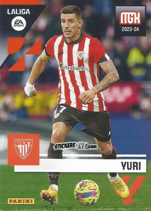 Figurina Yuri - LaLiga 2023-2024. Megacracks n. 62 - Panini