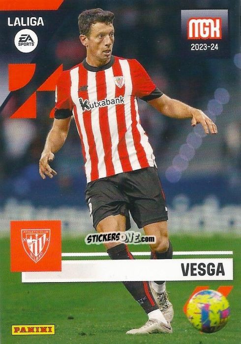 Figurina Vesga - LaLiga 2023-2024. Megacracks n. 63 - Panini