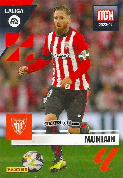 Figurina Muniain - LaLiga 2023-2024. Megacracks n. 66 - Panini
