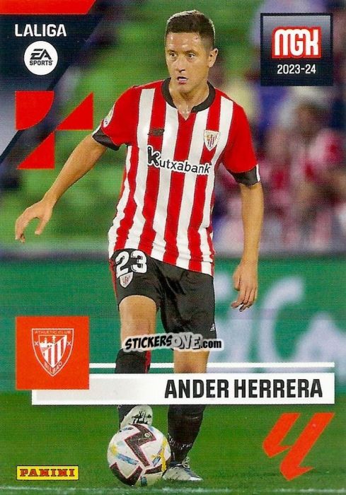 Cromo Ander Herrera - LaLiga 2023-2024. Megacracks n. 67 - Panini