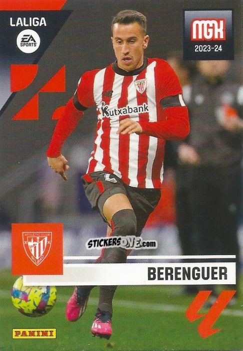 Figurina Berenguer - LaLiga 2023-2024. Megacracks n. 72 - Panini