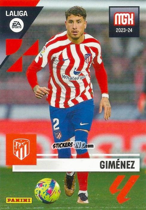 Cromo Gimenez - LaLiga 2023-2024. Megacracks n. 77 - Panini