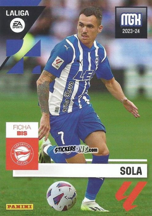 Cromo Sola - LaLiga 2023-2024. Megacracks n. 25BIS - Panini