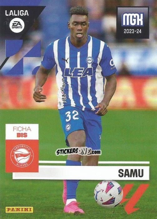 Cromo Samu - LaLiga 2023-2024. Megacracks n. 32BIS - Panini