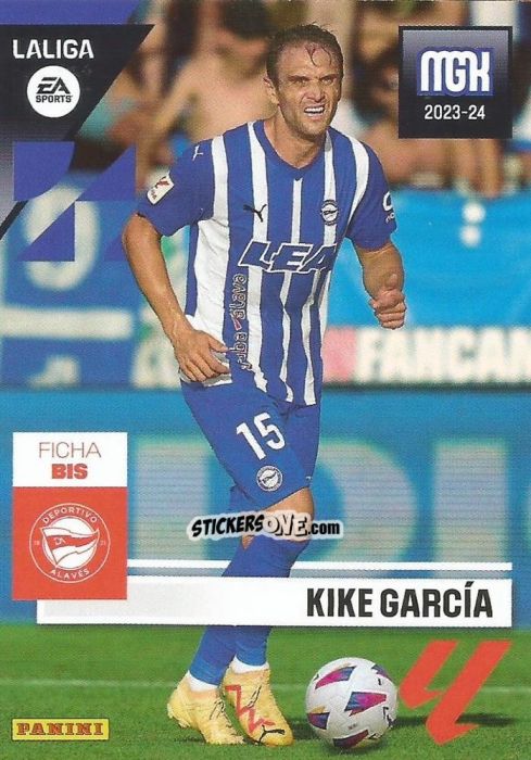 Cromo Kike Garcia - LaLiga 2023-2024. Megacracks n. 34BIS - Panini