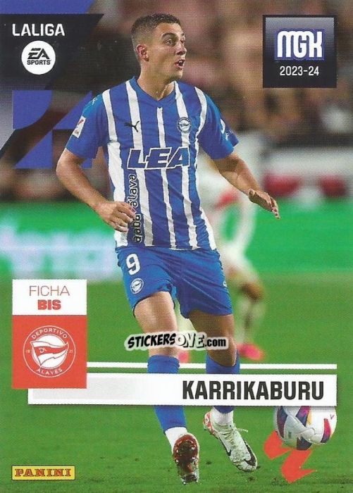 Figurina Karrikaburu - LaLiga 2023-2024. Megacracks n. 35BIS - Panini