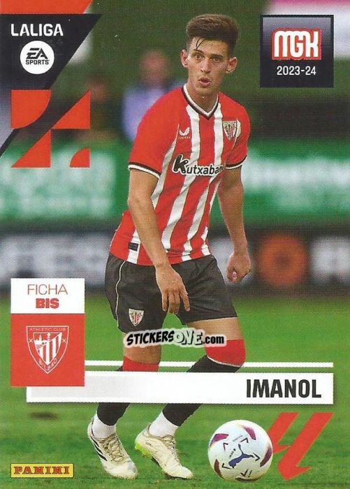 Figurina Imanol - LaLiga 2023-2024. Megacracks n. 62BIS - Panini