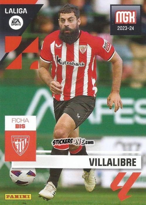 Figurina Villalibre - LaLiga 2023-2024. Megacracks n. 70BIS - Panini