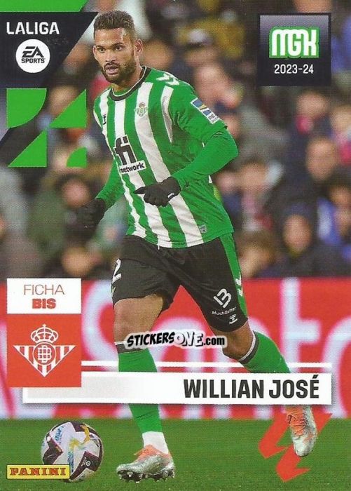 Cromo Willian José - LaLiga 2023-2024. Megacracks n. 124BIS - Panini