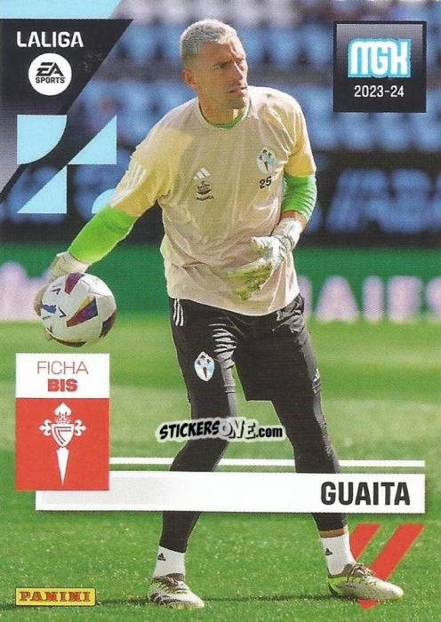 Figurina Guaita - LaLiga 2023-2024. Megacracks n. 146BIS - Panini