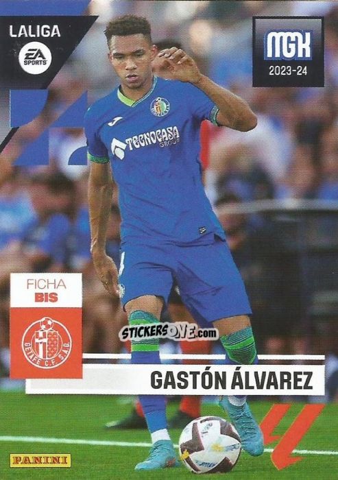Figurina Gaston Alvarez - LaLiga 2023-2024. Megacracks n. 168BIS - Panini