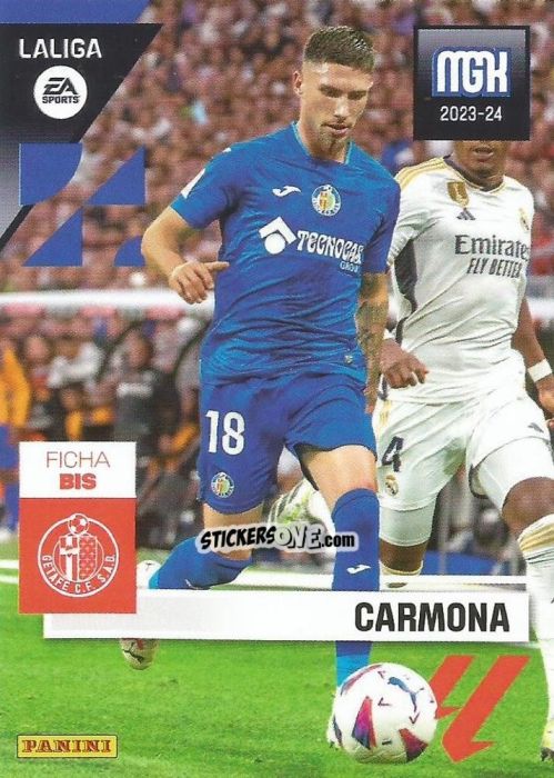 Figurina Carmona - LaLiga 2023-2024. Megacracks n. 171BIS - Panini