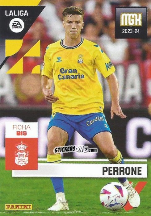 Figurina Perrone - LaLiga 2023-2024. Megacracks n. 226BIS - Panini