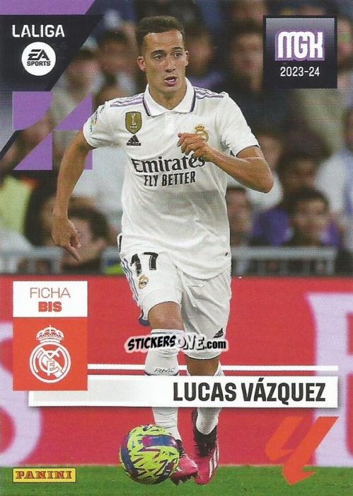 Cromo Lucas Vazquez - LaLiga 2023-2024. Megacracks n. 248BIS - Panini