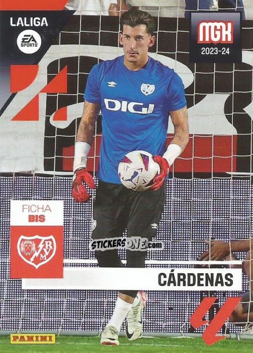 Figurina Cardenas - LaLiga 2023-2024. Megacracks n. 291BIS - Panini