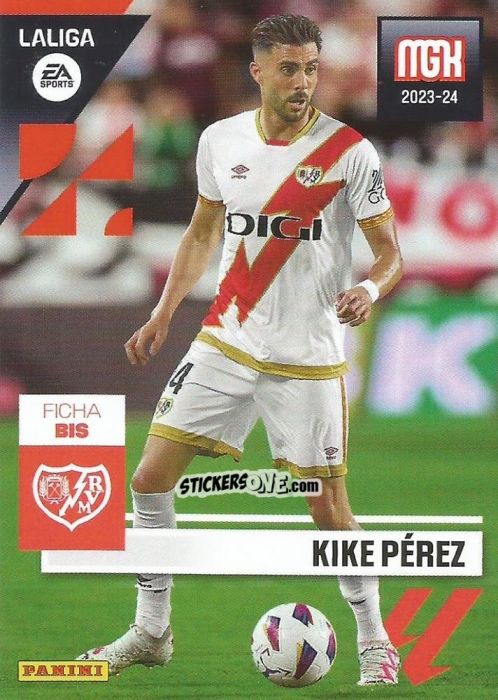 Figurina Kike Perez - LaLiga 2023-2024. Megacracks n. 299BIS - Panini