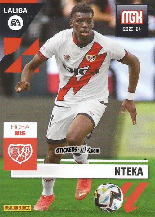 Figurina Nteka - LaLiga 2023-2024. Megacracks n. 301BIS - Panini
