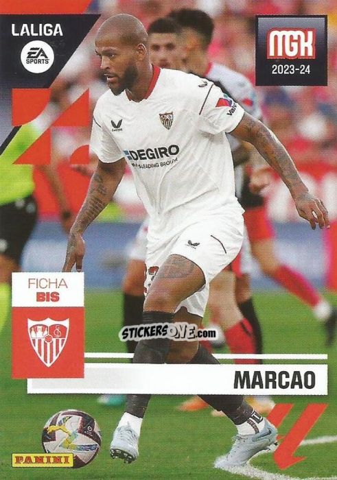 Figurina Marcao - LaLiga 2023-2024. Megacracks n. 328BIS - Panini