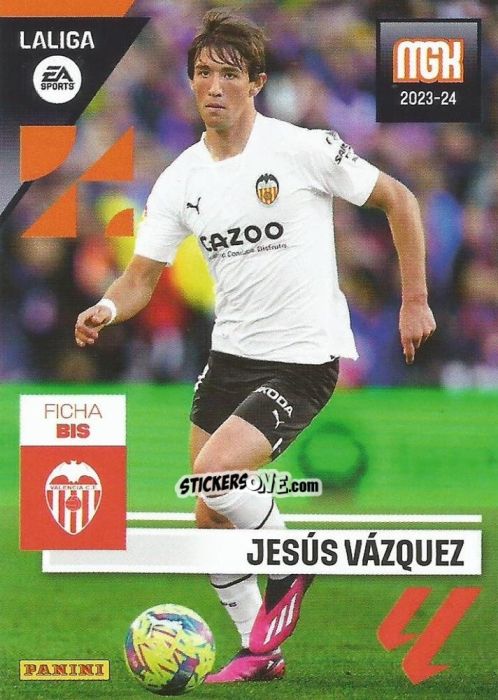 Figurina Jesus Vazquez - LaLiga 2023-2024. Megacracks n. 352BIS - Panini