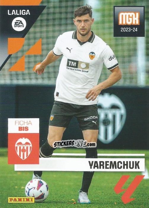 Figurina Yaremchuk - LaLiga 2023-2024. Megacracks n. 358BIS - Panini