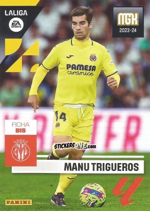 Sticker Manu Trigueros - LaLiga 2023-2024. Megacracks n. 369BIS - Panini