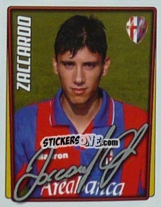 Cromo Cristiano Zaccardo - Calcio 2001-2002 n. 38 - Merlin