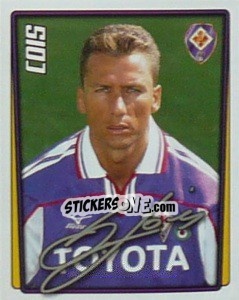 Cromo Sandro Cois - Calcio 2001-2002 n. 107 - Merlin