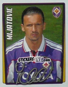 Figurina Predrag Mijatovic - Calcio 2001-2002 n. 114 - Merlin