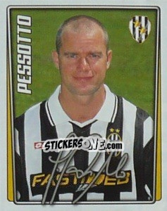 Sticker Gianluca Pessotto - Calcio 2001-2002 n. 150 - Merlin