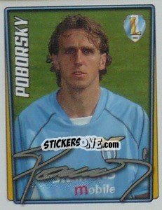 Cromo Karel Poborsky - Calcio 2001-2002 n. 180 - Merlin
