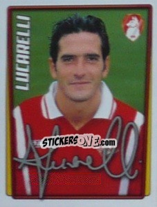 Sticker Alessandro Lucarelli - Calcio 2001-2002 n. 286 - Merlin