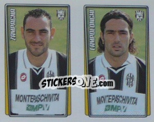 Cromo Zampagna / Campolonghi  - Calcio 2001-2002 n. 558 - Merlin