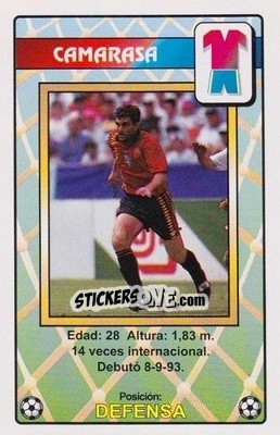 Figurina Camarasa - Juega con la Selección Española de fútbol 1996
 n. 9 - HERACLIO FOURNIER
