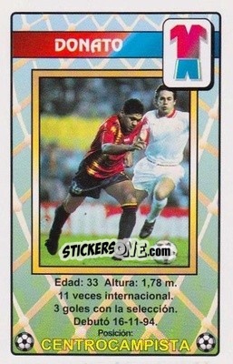 Cromo Donato - Juega con la Selección Española de fútbol 1996
 n. 19 - HERACLIO FOURNIER
