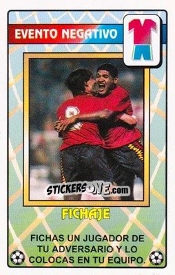 Figurina Fichaje - Juega con la Selección Española de fútbol 1996
 n. 29 - HERACLIO FOURNIER
