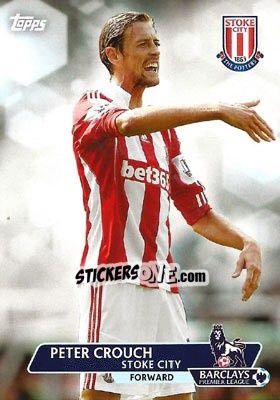Figurina Peter Crouch - Premier Gold 2013-2014 n. 75 - Topps