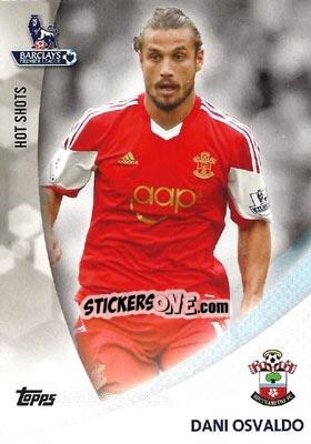 Figurina Pablo Osvaldo - Premier Gold 2013-2014 n. HS-PO - Topps
