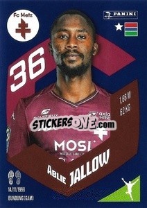 Figurina Ablie Jallow - Foot 2023-2024
 n. 228 - Panini