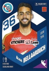 Cromo Alaa Bellaarouch - Foot 2023-2024
 n. 401 - Panini