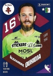 Cromo Alexandre Oukidja - Foot 2023-2024
 n. 213 - Panini