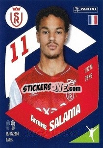 Figurina Amine Salama - Foot 2023-2024
 n. 374 - Panini