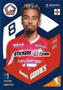 Cromo Angel Gomes - Foot 2023-2024
 n. 121 - Panini